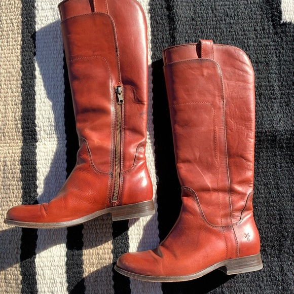 Frye Paige Tall Boots size 6.5 - Picture 2 of 11